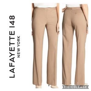 Lafayette 148 New York Tropical Weight stretch Wool pants, size 0
